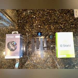 Fitbit Sense with scratches